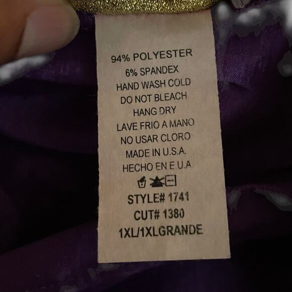 CJ Banks 1X Black Button-Front Sweater with Multicolor Embroidery - Picture 4 of 4